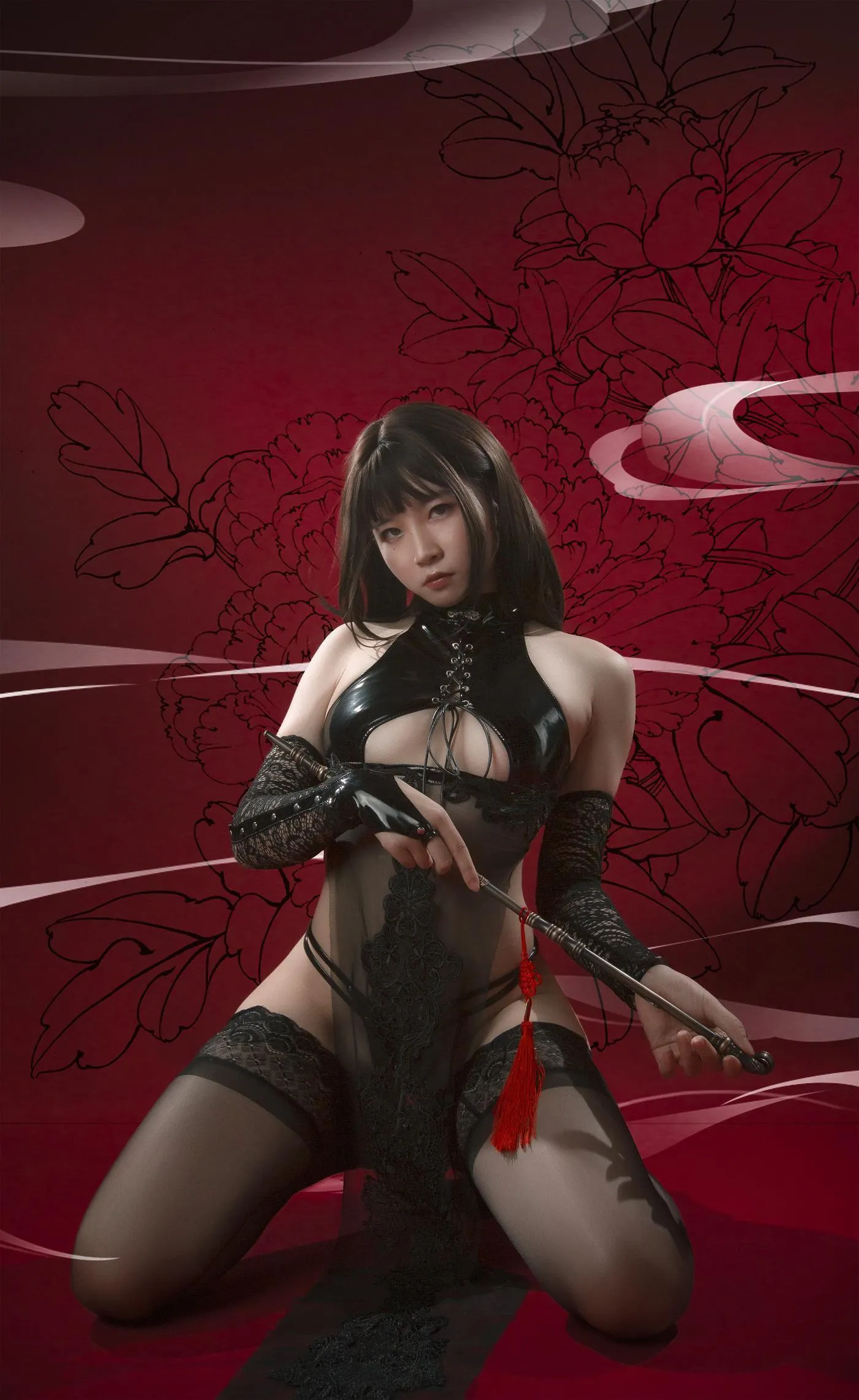 uki雨季 – NO.05 靡烟旗袍 [20P]插图8